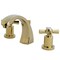 Kingston Brass KS4982ZX 8" Widespread Bathroom Faucet, Polished Brass KS4982ZX - alternate 1